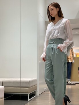 Mariaさん（レディース・164cm）の春コーディネート