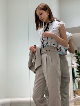 Mariaさん（レディース・164cm）の春コーディネート