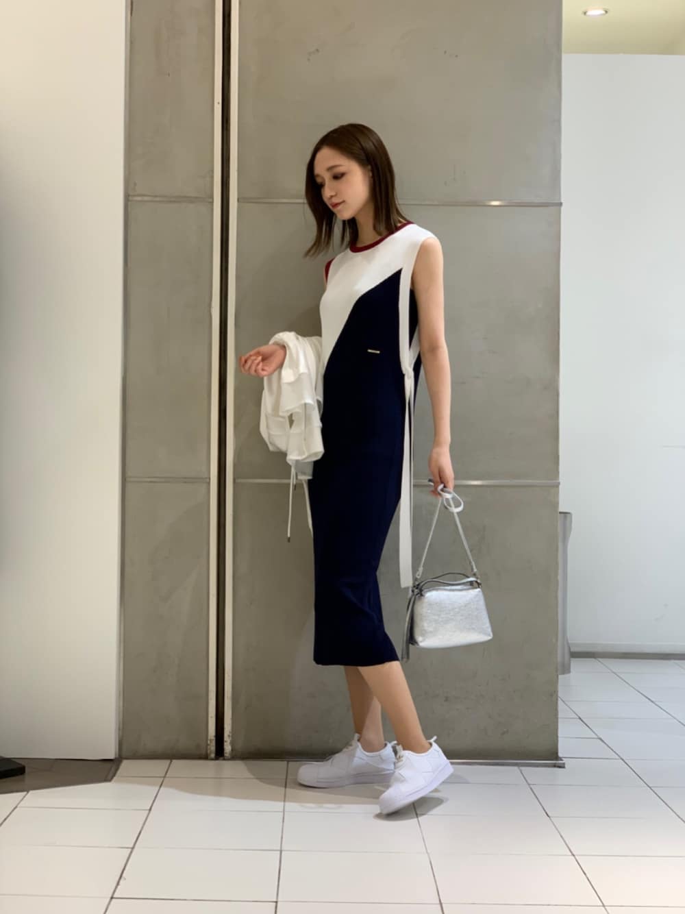 LOVELESS（ラブレス）の「ギャザーウエスト シアーコンビ ブルゾン
