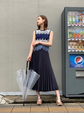 Mariaさん（レディース・164cm）の夏コーディネート