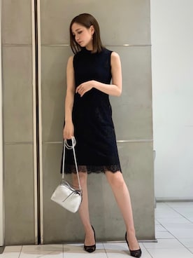 「アイテム（パンプス）」を使った、Mariaさん（レディース・164cm）の夏コーディネート