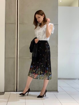 Mariaさん（レディース・164cm）の夏コーディネート