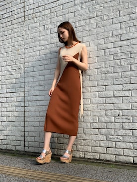 Mariaさん（レディース・164cm）の夏コーディネート