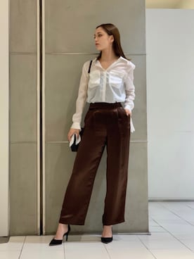 Mariaさん（レディース・164cm）の秋コーディネート