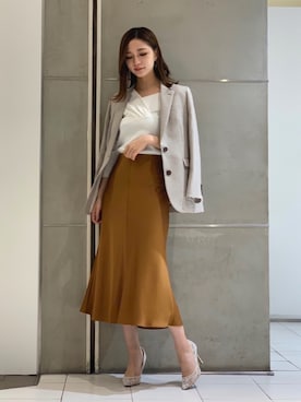 Mariaさん（レディース・164cm）の秋コーディネート