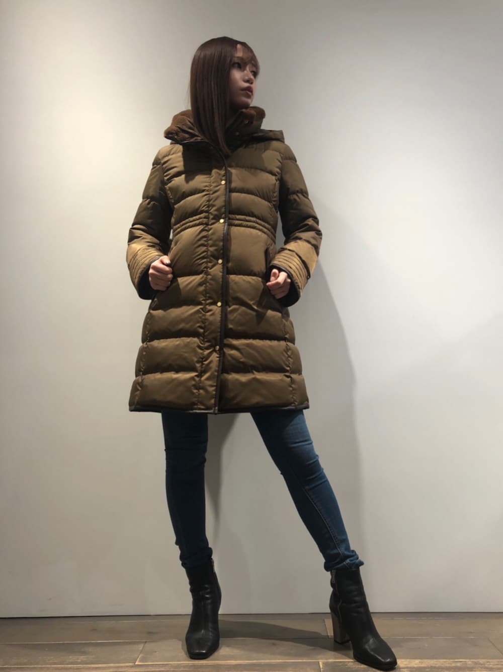 LOVELESS（ラブレス）の「スタンドカラー ロング ダウン（ダウン