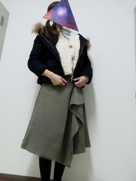 「Luz Llena (philter)（ラズレナ　フィルター）のアイテム」を使った、ぺりぺりさん（レディース・162cm）の冬コーディネート