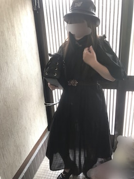 「Jamie エーエヌケー（ジェイミーエーエヌケー）のアイテム（帽子）」を使った、はるみんさん（レディース・148cm）の春コーディネート