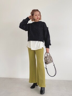 Otsuguさん（レディース・159cm）の秋コーディネート