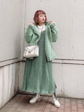 Otsuguさん(レディース・159cm)の冬コーディネート