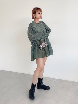 Otsuguさん(レディース・159cm)の冬コーディネート