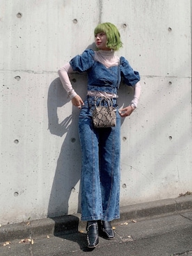 Otsuguさん（レディース・159cm）の春コーディネート