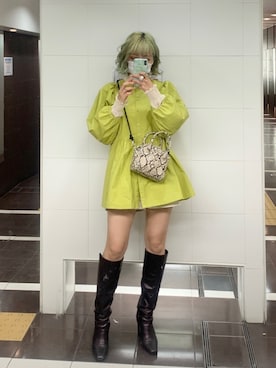 Otsuguさん（レディース・159cm）の春コーディネート