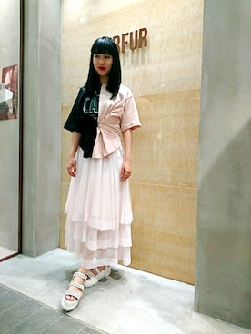FURFUR 梅田エスト店さん(レディース・160cm)の夏コーディネート