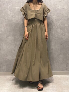 Ezick エジック の Web限定商品 ボレロセットキャミワンピース ワンピース Wear