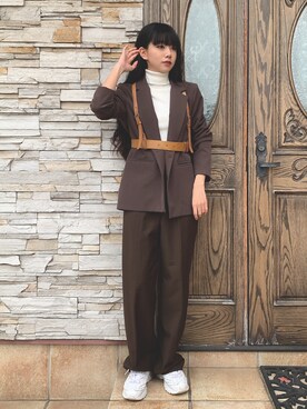 さらゆにこーんさん（レディース・162cm）の春コーディネート