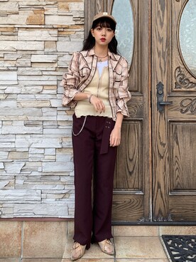 さらゆにこーんさん(レディース・162cm)の夏コーディネート