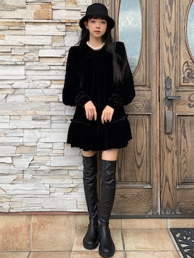 「H&M（エイチ・アンド・エム）のアイテム（財布/小物）」を使った、さらゆにこーんさん（レディース・162cm）の秋コーディネート