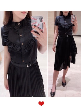 「I.Tのアイテム」を使った、虚拟人物_Eさん（レディース・166cm）の夏コーディネート