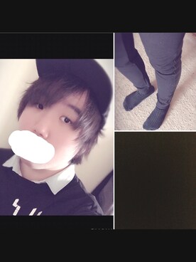 「TOPMAN（トップマン）のアイテム（その他パンツ）」を使った、ShoSeoさん（メンズ・180cm）の春コーディネート