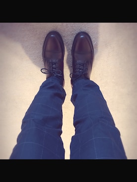 「DOCKERS（ドッカーズ）のアイテム（その他シューズ）」を使った、ShoSeoさん（メンズ・180cm）の春コーディネート