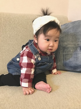 ☆りこ☆さん（キッズ・70cm）の春コーディネート