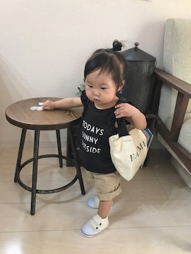 ☆りこ☆さん（キッズ・70cm）の夏コーディネート