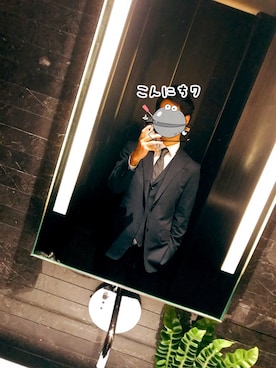 「SUIT.（スーツ）のアイテム」を使った、elysia7さん（メンズ・174cm）の冬コーディネート