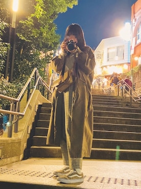 るい☺︎さん（レディース・160cm）の冬コーディネート