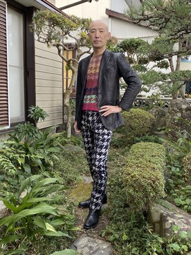 「Paul Smith COLLECTION（ポールスミスコレクション）のアイテム（ジャケット/アウター）」を使った、柴犬ゴローさん（メンズ・178cm）の冬コーディネート