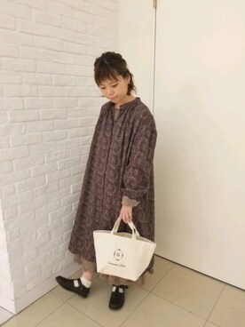 やましたりなさん（レディース・154cm）の夏コーディネート