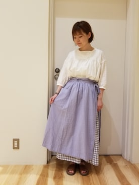 やましたりなさん（レディース・154cm）の夏コーディネート