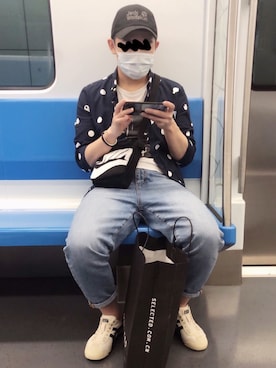 「国潮」｜TOMさん（メンズ・174cm）の夏コーディネート