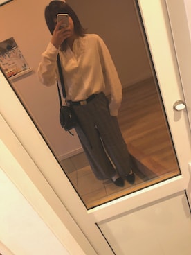 S.Mさん（レディース・163cm）の秋コーディネート