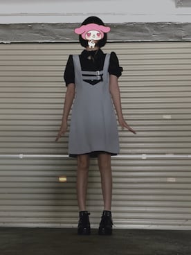 「EATME」｜「アイテム（アクセサリー）」を使った、さらんさん（レディース・150cm）の秋コーディネート