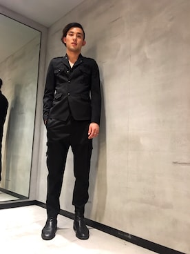 「Blackstyle」｜Dadaさん（メンズ・185cm）の夏コーディネート