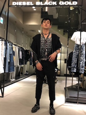 「Blackstyle」｜Dadaさん（メンズ・185cm）の夏コーディネート