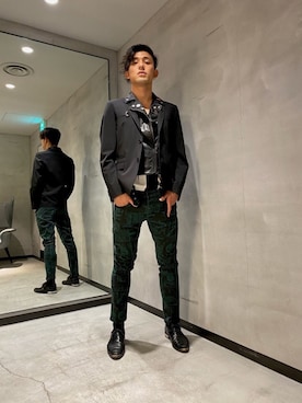 「DIESEL OSAKA」｜「アイテム（ジャケット/アウター）」を使った、Dadaさん（メンズ・186cm）の夏コーディネート