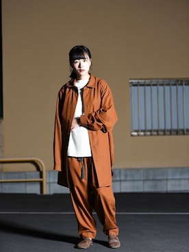 「AUTTAA（アウッタ）のアイテム」を使った、OVIE STUDIOさん（レディース・158cm）の春コーディネート