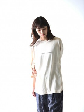 「ESSAY×crepuscule」｜OVIE STUDIOさん（レディース・163cm）の夏コーディネート