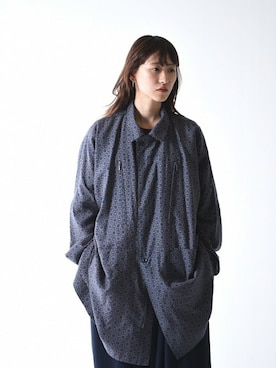 「YANTOR（ヤントル）のアイテム（その他アウター）」を使った、OVIE STUDIOさん（レディース・163cm）の夏コーディネート