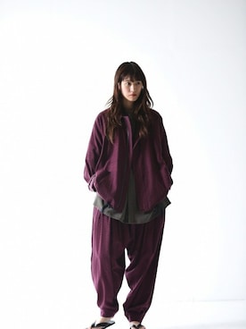 「YANTOR（ヤントル）のアイテム（その他アウター）」を使った、OVIE STUDIOさん（レディース・163cm）の夏コーディネート
