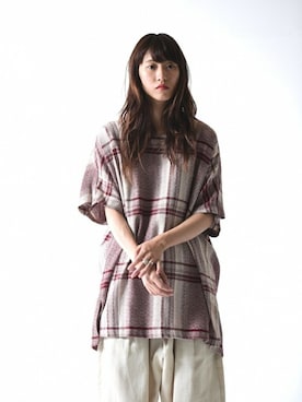 「YANTOR（ヤントル）のアイテム」を使った、OVIE STUDIOさん（レディース・163cm）の夏コーディネート