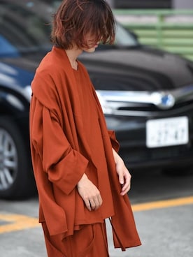 「tac:tac（タクタク）のアイテム」を使った、OVIE STUDIOさん（メンズ・165cm）の夏コーディネート