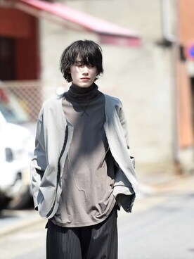 「ESSAY（エッセイ）のアイテム」を使った、OVIE STUDIOさん（レディース・171cm）の秋コーディネート