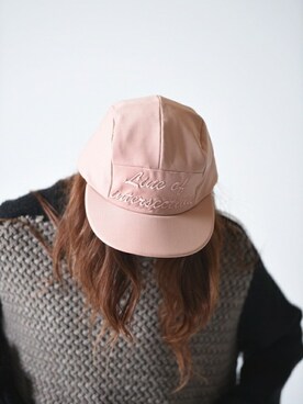 「エトセンス」｜「アイテム（キャップ）」を使った、OVIE STUDIOさん（レディース・163cm）の秋コーディネート