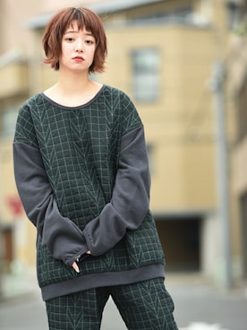 「sneeuw（スニュウ）のアイテム」を使った、OVIE STUDIOさん（レディース・155cm）の秋コーディネート