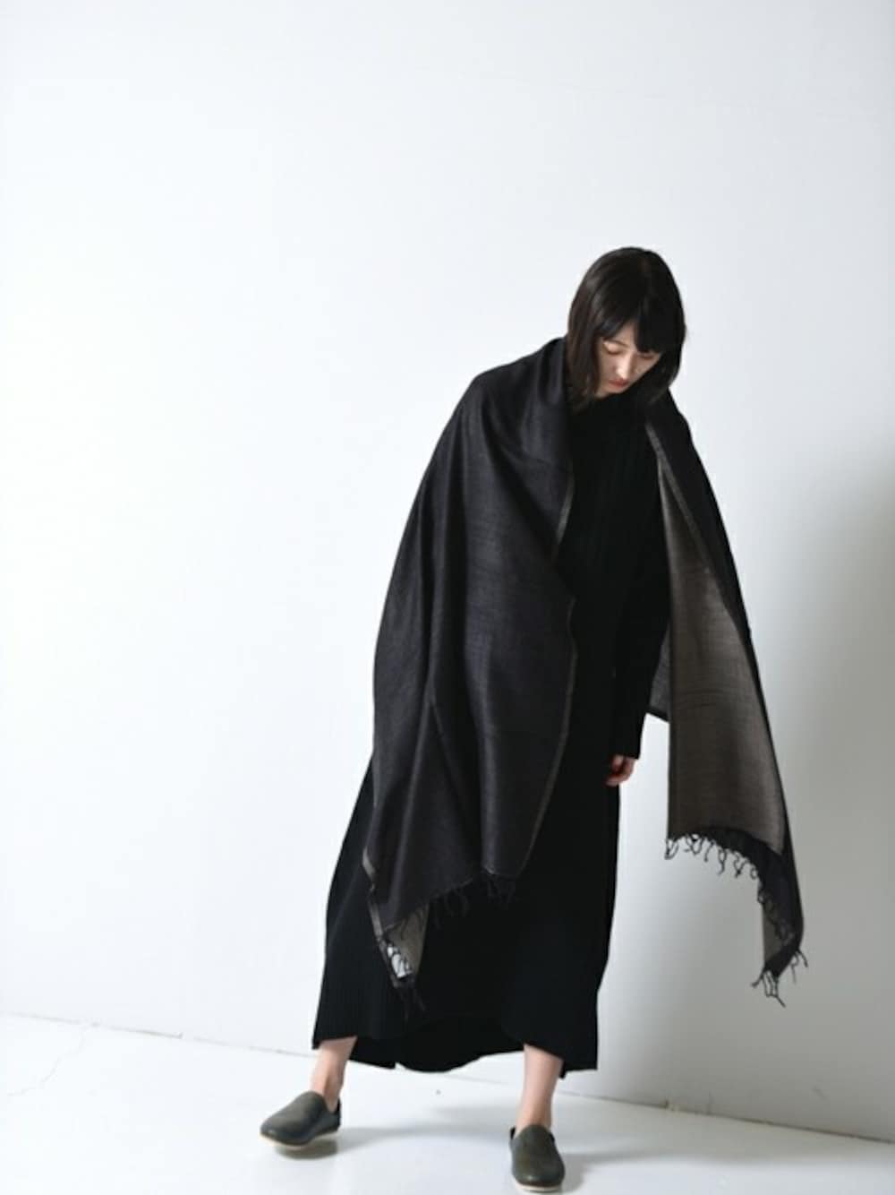 YANTOR（ヤントル）の「YANTOR Hand woven Wool Stole（ストール