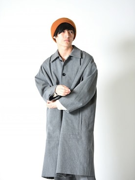 「VOAAOV（ヴォアーブ）のアイテム（ジャケット/アウター）」を使った、OVIE STUDIOさん（メンズ・177cm）の秋コーディネート