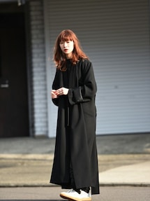 BISHOOL（ビシュール）の「BISHOOL Wool Gabardine KIMONO Coat